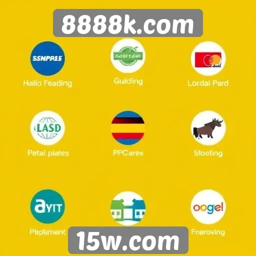 Métodos de pagamento disponíveis no 8888k.com